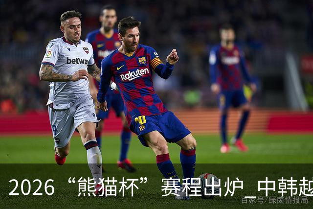 2026“熊猫杯”赛程出炉 中韩越塔四支U19国青队蓉城角逐